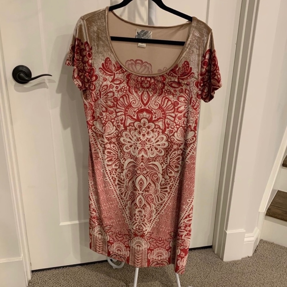 Lucky Brand Satin Finish Dress